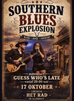 Southern Blues Explosion — muziek in Waalwijk