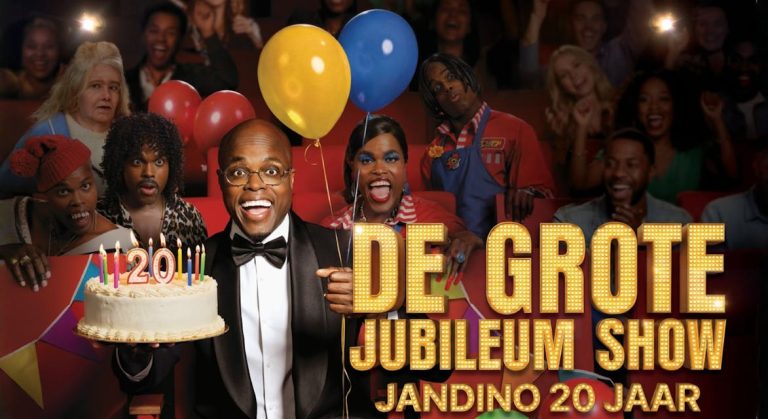 De grote jubileumshow – Jandino 20 jaar — muziek in Waalwijk