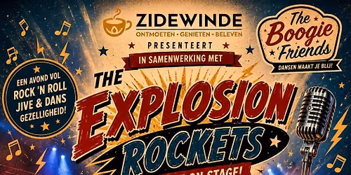 explosion rockets — muziek in Waalwijk