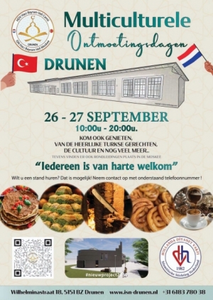 Multiculturele Ontmoetingsdagen bij de Moskee — open-dag in Waalwijk